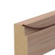 BROWN ADHESIVE RUBBER FOR DRAUGHT EXCLUDER DRAUGHT EXCLUDERS - RUBBER SEALS